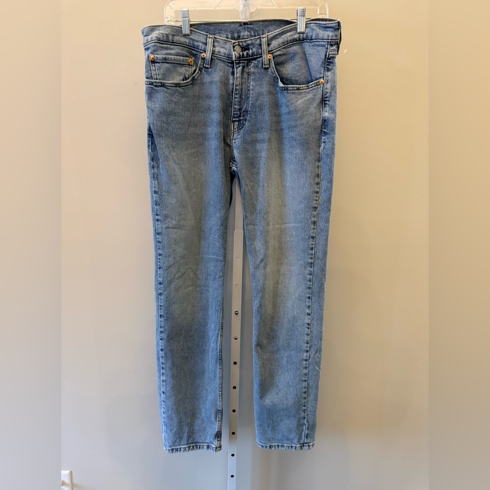Levi’s 511 Straight Leg Light Blue Wash Jeans Men’s 34x32 Like New